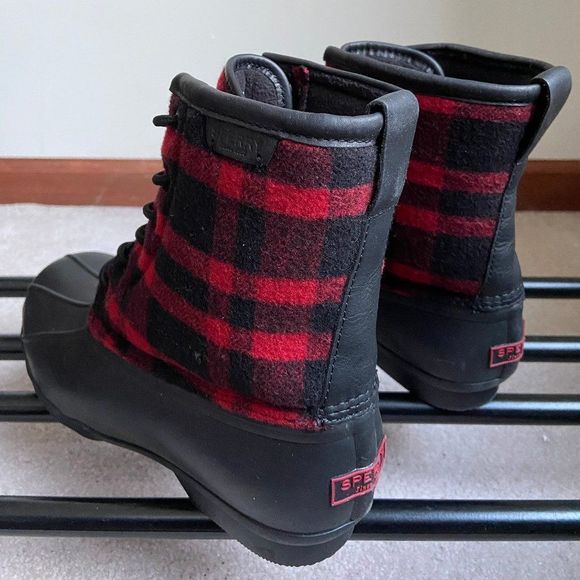 SPERRY Men Saltwater Duck Boots - NEW NIB NWB - Picture 4 of 8